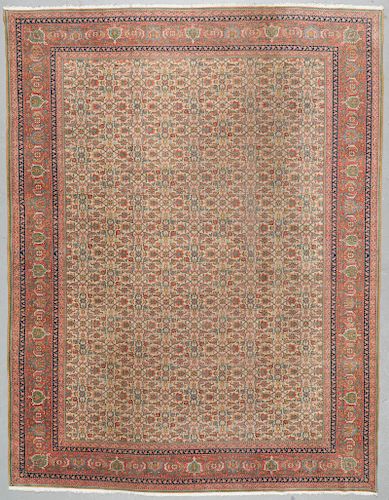 Semi-Antique Tabriz Rug, Persia: 9'1'' x 11'8''