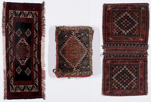 3 Antique West Persian Trappings