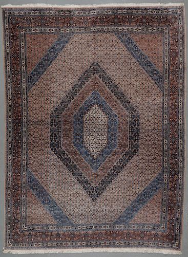 Vintage Tabriz Rug, Persia: 10'1'' x 13'7''