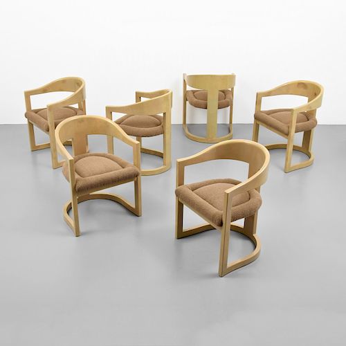 Karl Springer ONASSIS Chairs, Set of 6