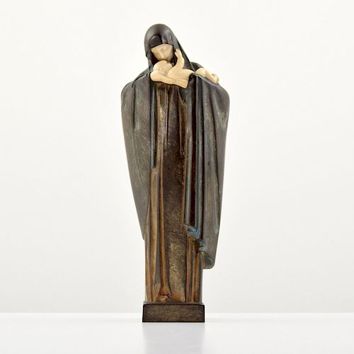 Lucienne Antoinette Heuvelmans Bronze Sculpture
