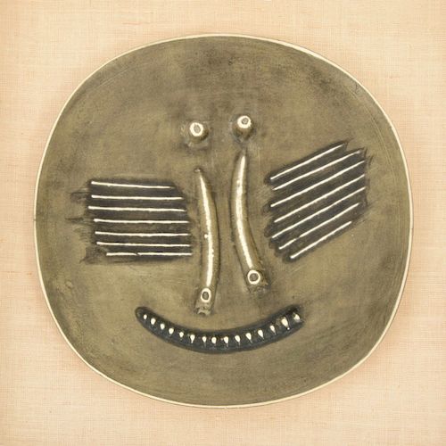 Pablo Picasso FACE WITH PURSED NOSE Plate (A.R. 440)