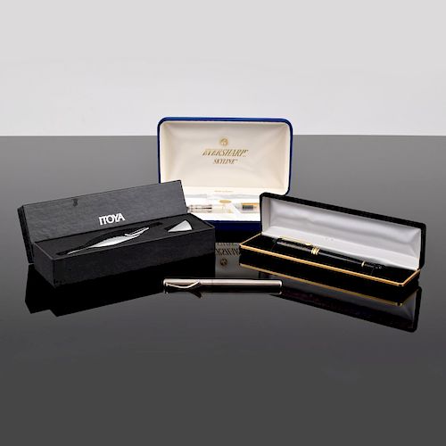 4 Luxury Pens: Itoya, Eversharp, Tiffany, White House