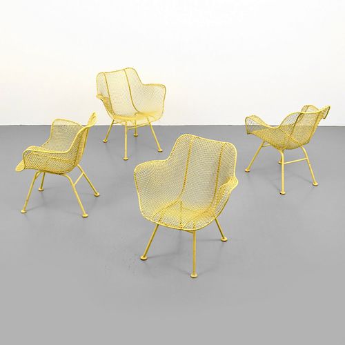 Russell Woodard SCULPTURA Dining Chairs, Set of 4