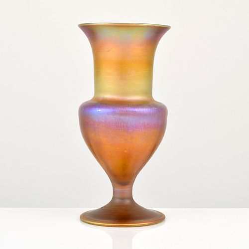 L.C. Tiffany Iridescent Favrile Vase