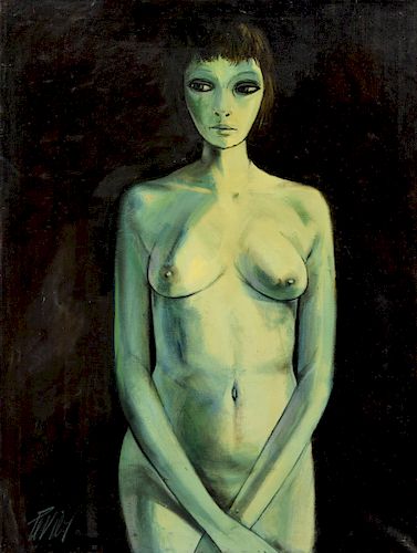 Charles Levier Nude Painting