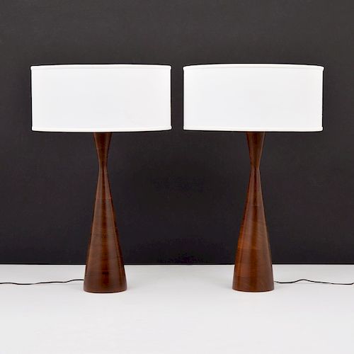 Pair of Phillip Lloyd Powell Table Lamps