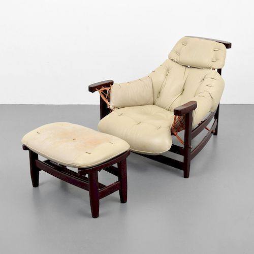 Jean Gillon Lounge Chair & Ottoman