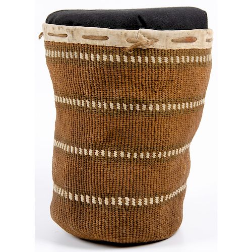 Plateau Burden Basket, From an Old Nebraska Collection