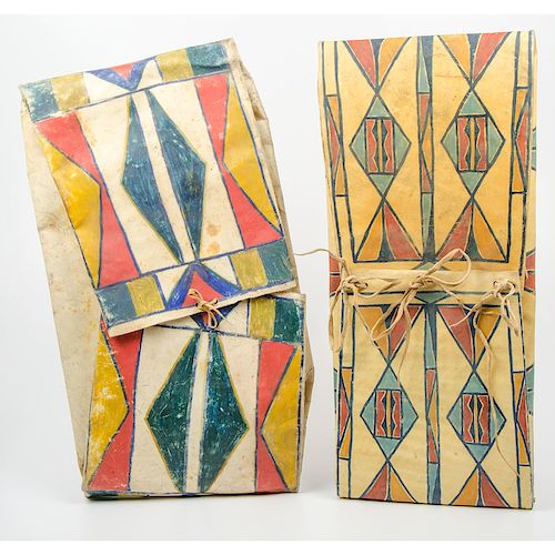 Plateau Painted Parfleche Envelopes