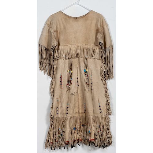 Plains Beaded Hide Dress, From the Collection of William H. Saunders, M.D. and Putzi Saunders, Ohio