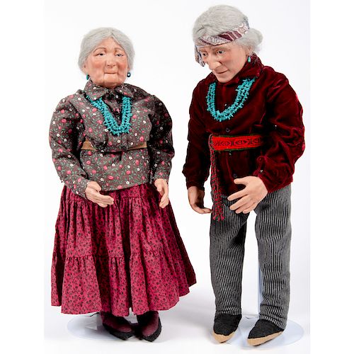 Navajo Elders Dolls