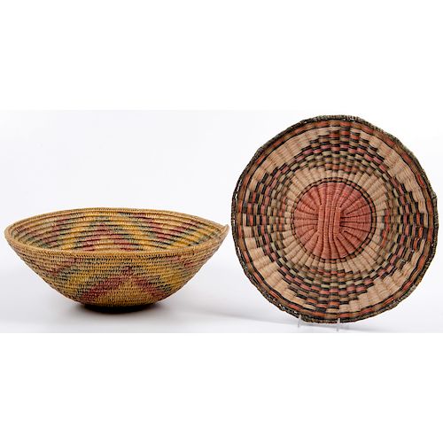 Jicarilla Apache and Hopi Baskets, From an Old Nebraska Collection