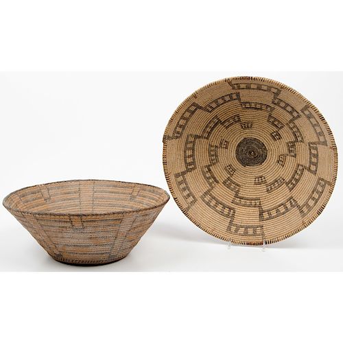 Apache and Akimel O'odham [Pima] Basket, From an Old Nebraska Collection