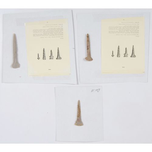 Flint Drills, From the Collection of Jan Sorgenfrei