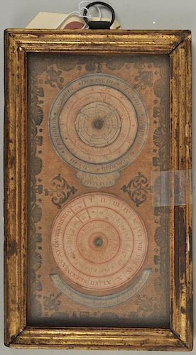 Early French Perpetual Almanac