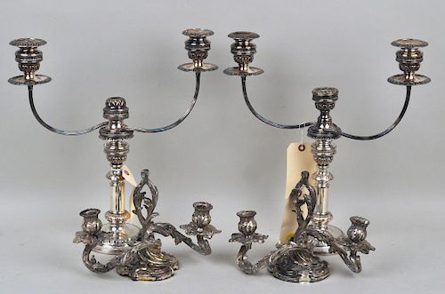 Two Pair S/P Candelabra