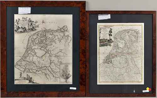 Two Early Maps of Holland