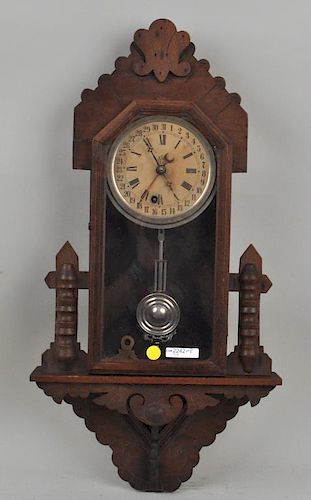 Victorian Tobacciana Wall Clock