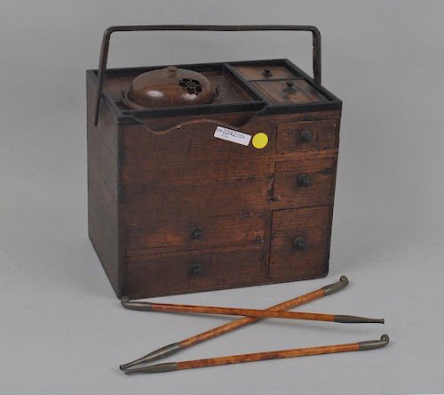 Japanese Tabako-Bon (Tobacco Box)