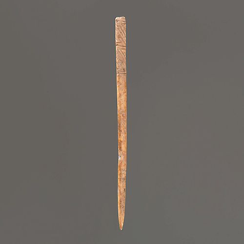 An Engraved Hairpin, 5 in.