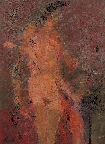 Norman Rubington, (American, 1921-1991), Untitled, Figure of a Woman