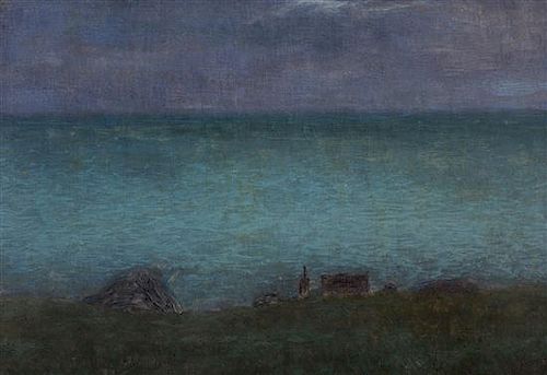 Herbert Dalziel, (English, 1853-1941), Evening Seas