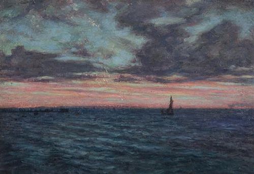 Herbert Dalziel, (English, 1853-1941), Sunset