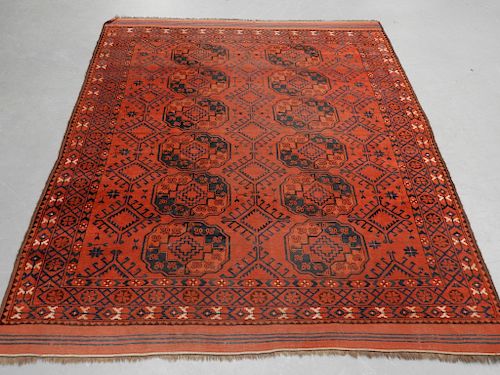 C.1900 Persian Oriental Tekke Bokhara Carpet Rug