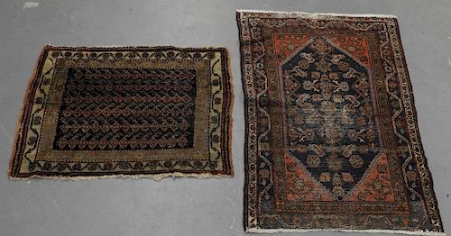 2 Persian Middle Eastern Carpet Rugs