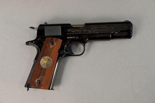 Colt, limited edition, World War I Commemorative, Battle of Chateau-Thierry, .45 cal., semi automatic handgun, new in box, barrel lg...