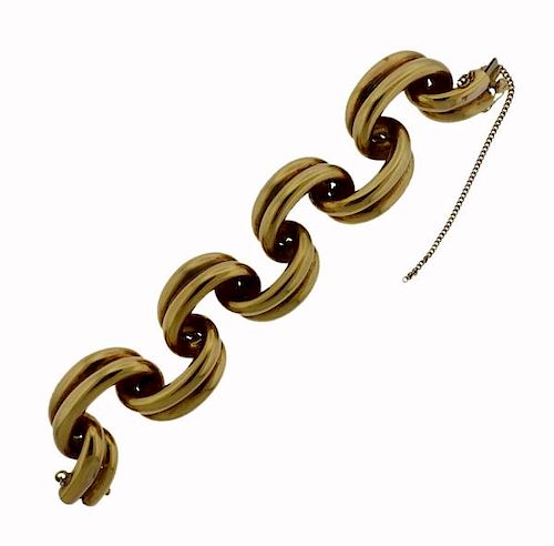Tiffany &amp; Co 18K Gold Massive Bracelet