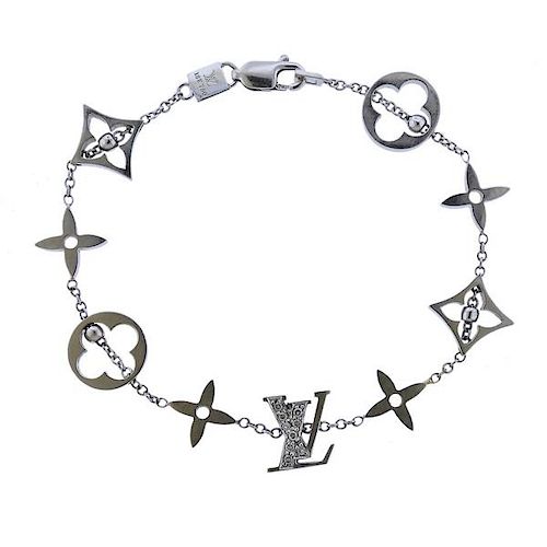 Louis Vuitton Monogram Metal Charm Bracelet