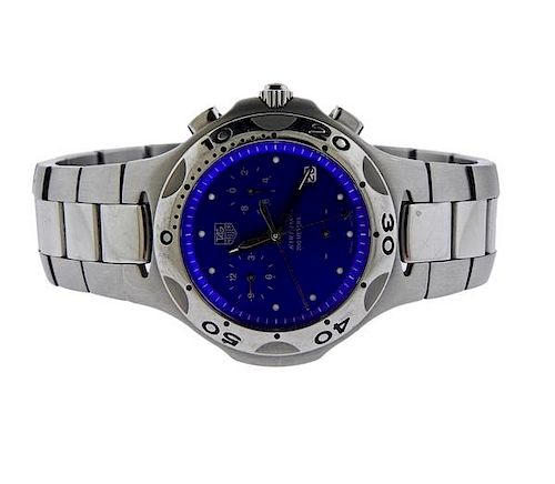 Tag Heuer Kirium Chronograph Blue Dial  Watch CL 1112-1