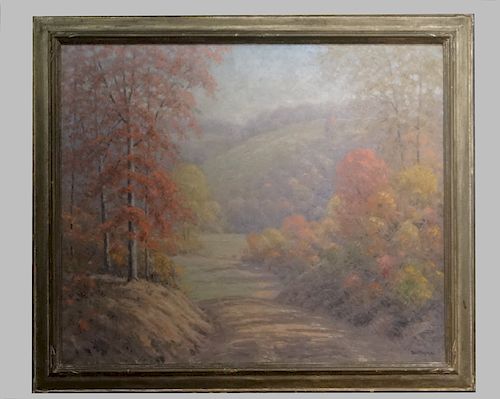 O/C "AUTUMNAL SCENERY"SGND DALE BESSIRE