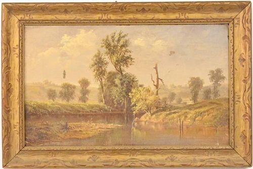19th C. California Landscape Oil Painting