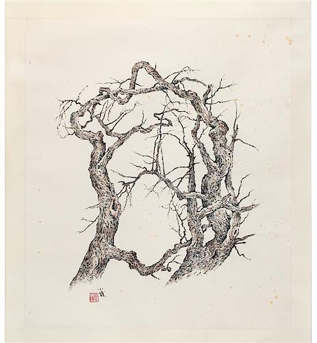 * Zeng Xiaojun, (Chinese, b. 1954), Tree