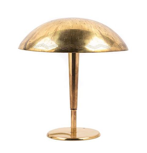 * Paavo Tynell, (Finnish, 1890-1973), Taito Oy, c. 1950 table lamp model 5061