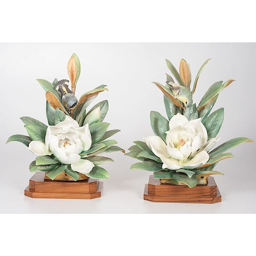 Royal Worcester Dorothy Doughty Magnolia Warblers