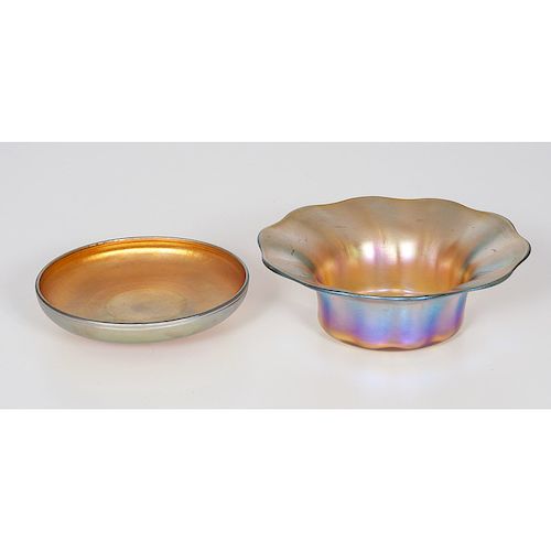 Tiffany Favrile Dishes 
