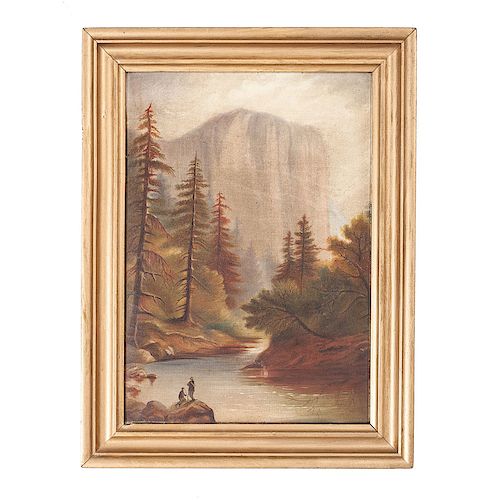 American School Paintings of Yosemite Scenes