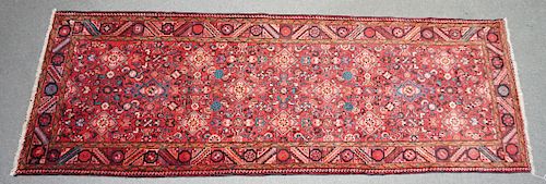 HAND KNOTTED KASHAN LARGE RUNNER
