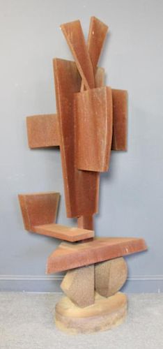 DEHNER, Dorothy (Mann). Steel. Abstract Sculpture.
