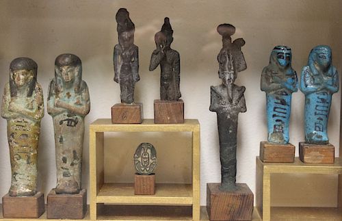 Lot Of Egyptian Artifacts To Inc Ushabti.