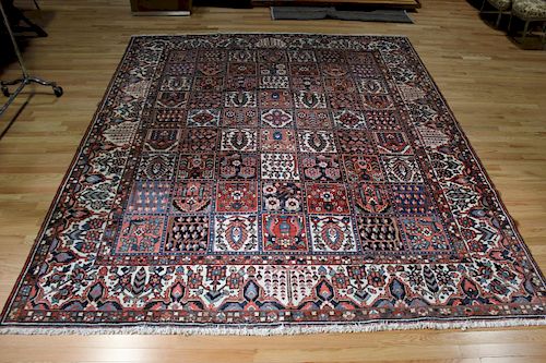 Vintage and Finely Hand Woven Roomsize Carpet.