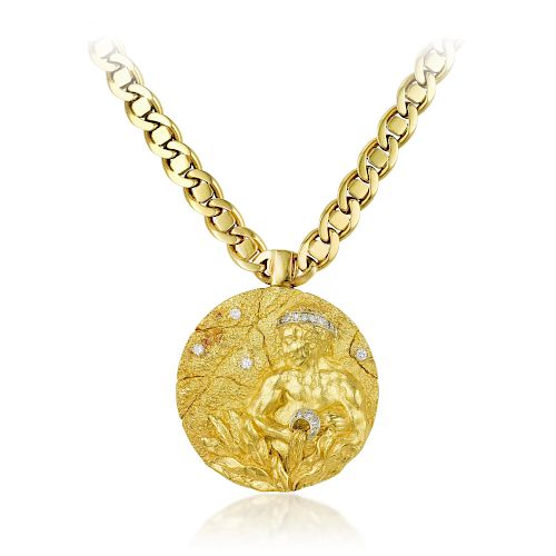 Tiffany & Co. Aquarius Diamond Necklace