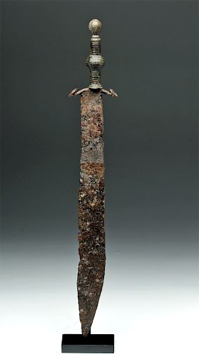 Rare Celtic La Tene Bronze / Iron  Sword