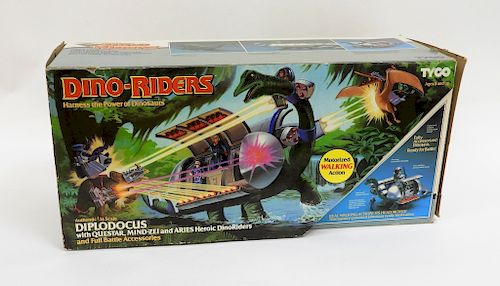 1987 Tyco Dino Riders Battle Diploducus Dinosaur