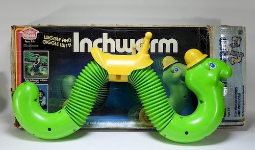 Vintage Hasbro Preschool Inchworm Ride On Toy