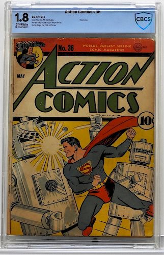 DC Comics Action Comics #36 CBCS 1.8